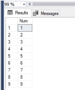 Recursive CTE Example